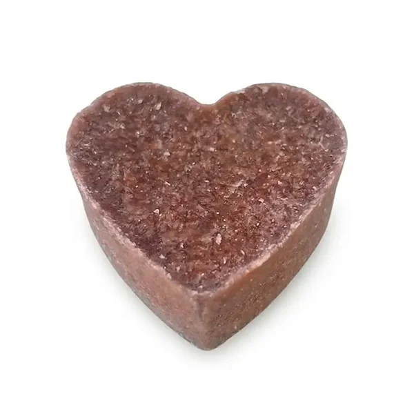 Wood geurblokje hart