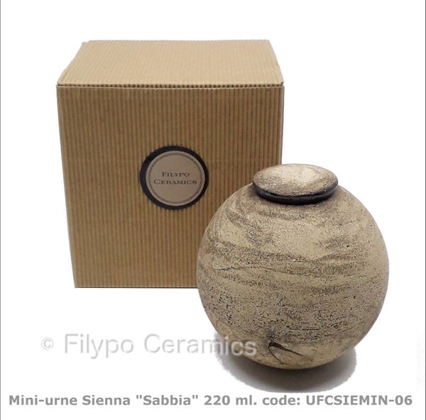 Mini-urne uit de collectie Siena "Sabbia" UFCSIEMIN-06
