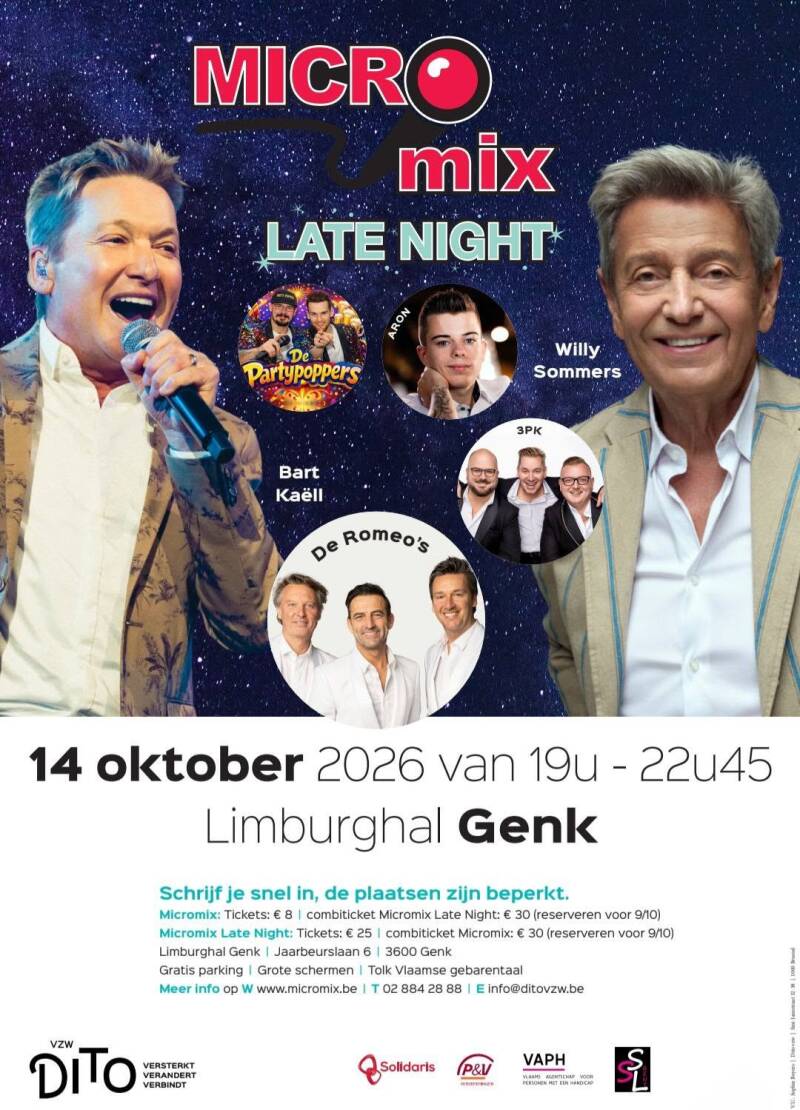Affiche Micromix Late Night