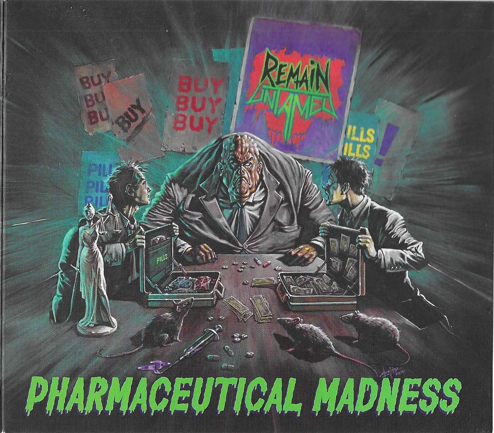 Remain Untamed - Pharmaceutical Madness (CD EP)