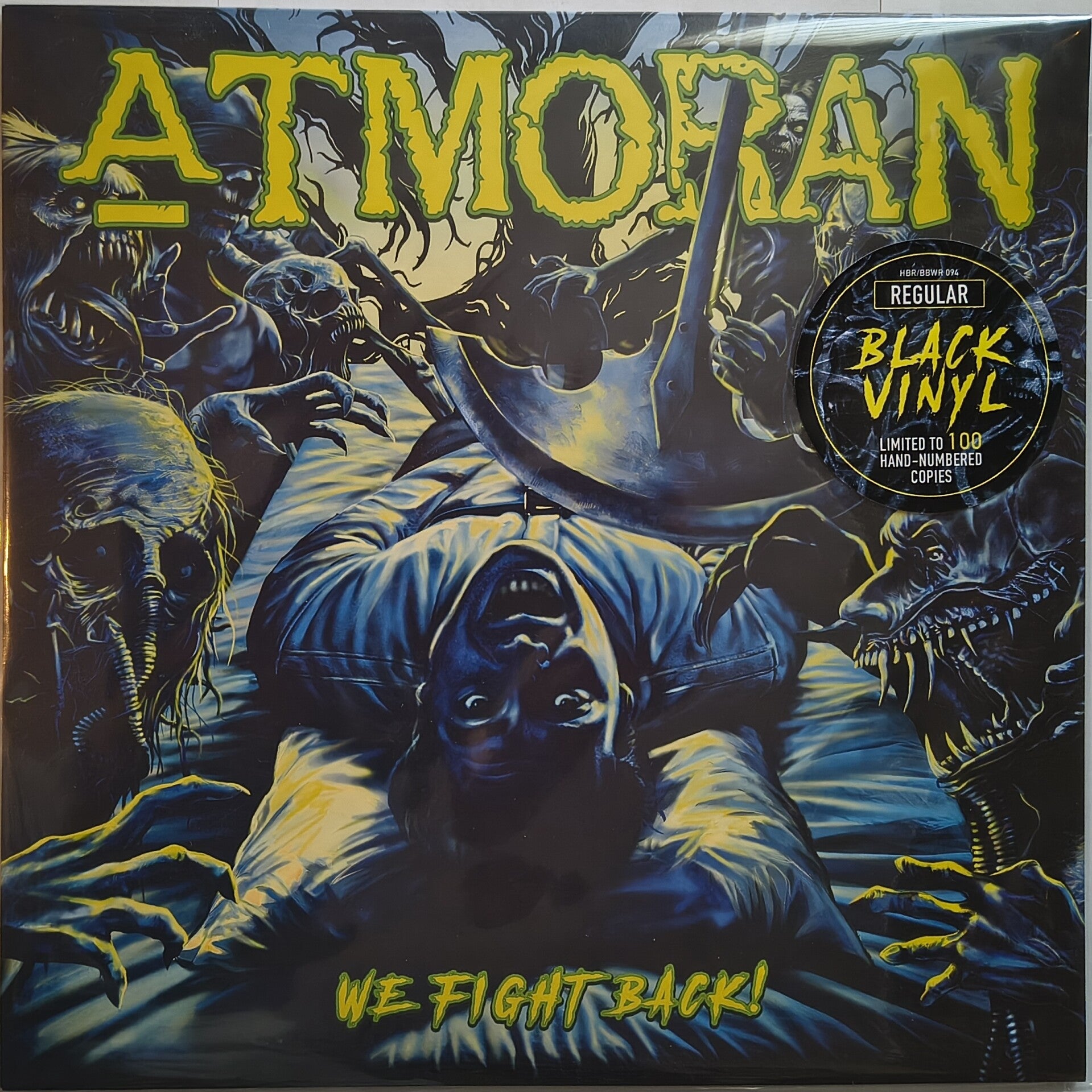 Atmoran - We Fight Back! (Regular Black Vinyl LP Studio Album)