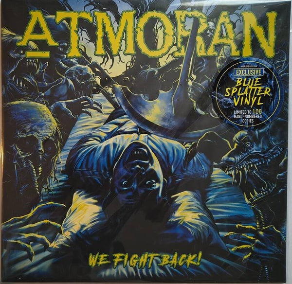 Atmoran - We Fight Back! (Exclusive Blue Splatter Vinyl LP Studio Album)