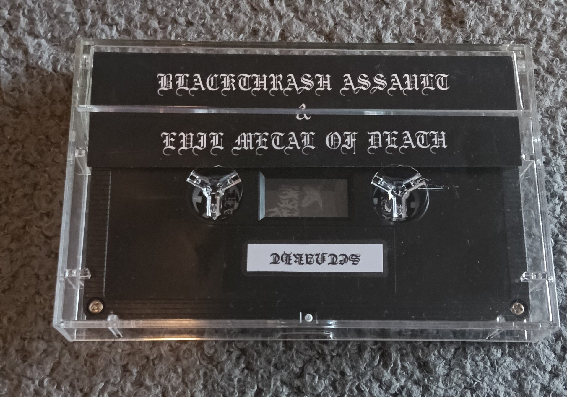 Black Venomous Curses split (tape)
