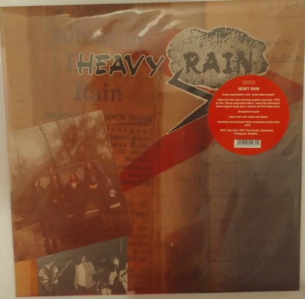 Heavy Rain - Heavy Rain (12" Black Vinyl Demo LP)