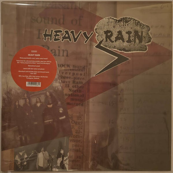 Heavy Rain - Heavy Rain (2026 Reissue) (12" Black Vinyl Demo LP)