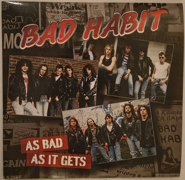 Bad Habit - As Bad As It Gets (12" Vinyl LP Compilation Album)