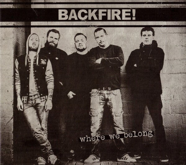 Backfire! - Where We Belong (CD Studio Album)
