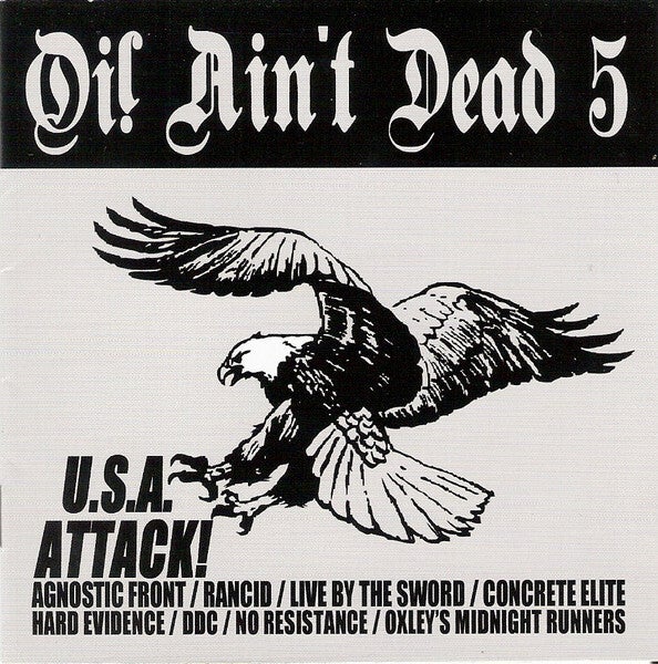 Various Artists - Oi! Ain't Dead 5 (U.S.A. Attack!) (CD Compilation Album)