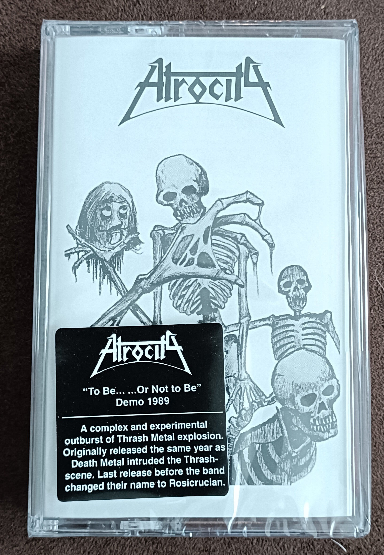 Atrocity - To Be ... ... Or Not To Be Demo 1989 (Red Demo Cassette)