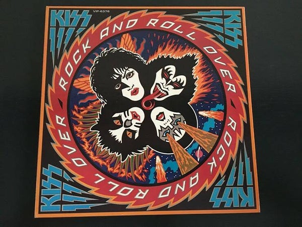 KISS "Rock And Roll Over" gatefold uit Japan