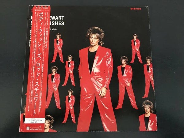 Rod Stewart "Body Wishes" LP uit Japan