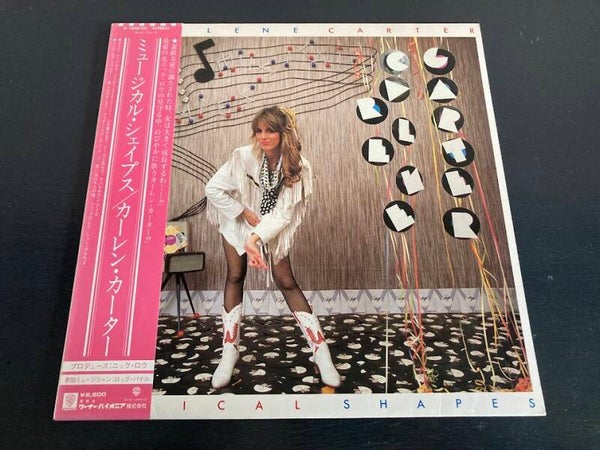 Carlene Carter "Musical Shapes" LP uit Japan