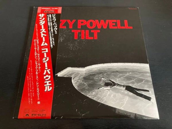 Cozy Powell "Tilt" LP uit Japan