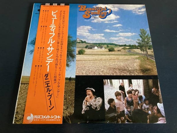 Daniel Boone “Beautiful Sunday” LP uit Japan