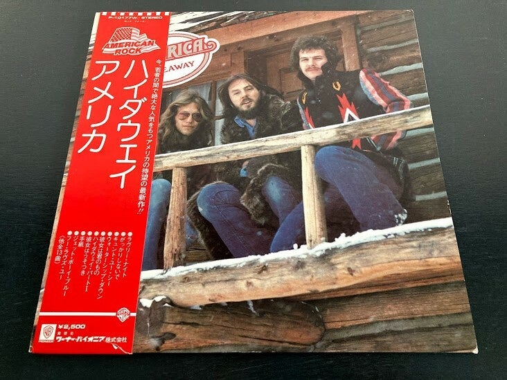America "Hideaway" LP uit Japan