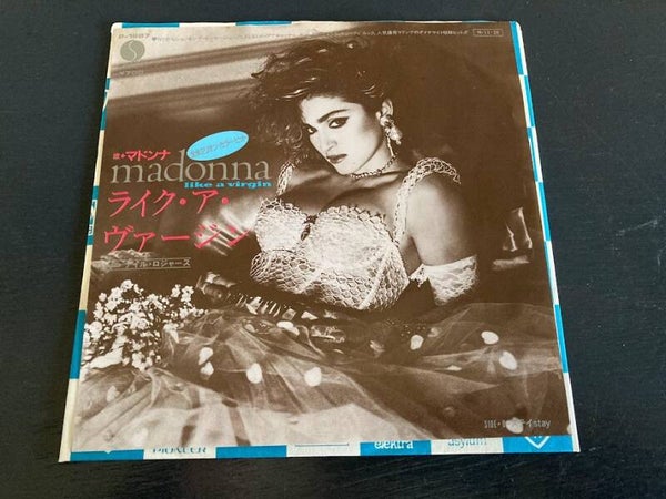 Madonna “Like A Virgin” 7” single uit Japan