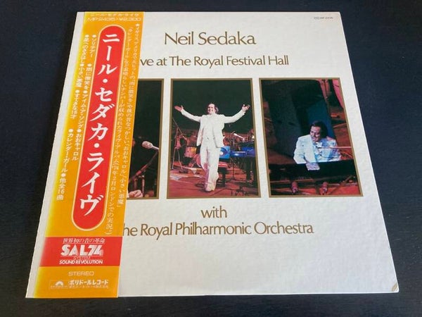 Neil Sedaka "Live at the Royal Festival Hall" LP uit Japan