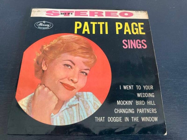 Patti Page "Patti Page Sings" 7" EP uit Japan