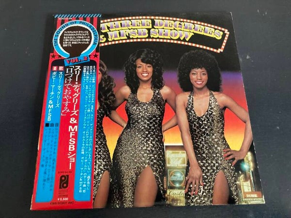 Three Degrees & MFSB "Three Degrees & MFSB Show 2" LP uit Japan