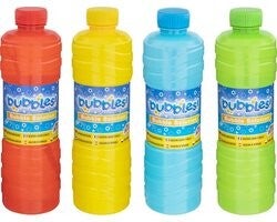 Fles bellenblaas 1Liter | navulling bellenblaas - Groene fles