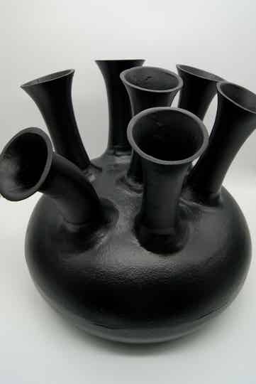 Tuitvaas 7 Mouth zwart