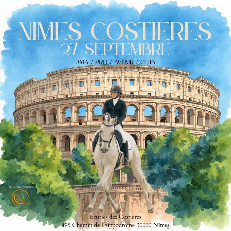 Dressage Ecuries Nîmes Costières | 27 septembre 2026