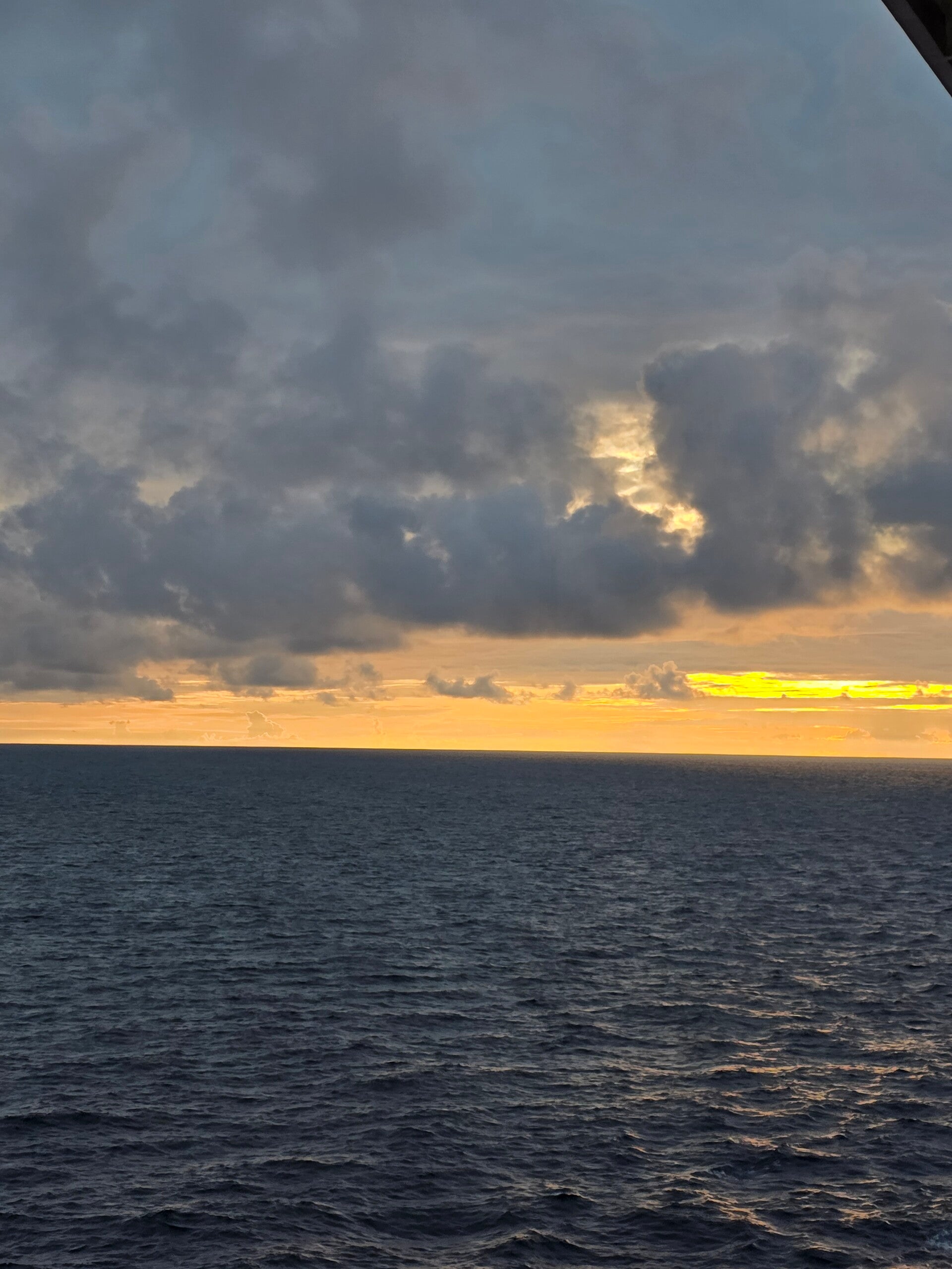 Nothing beats a cruise sunset