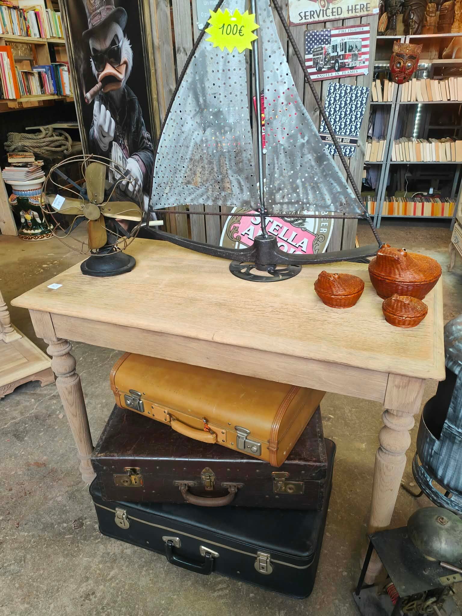 Table - Console aérogommée