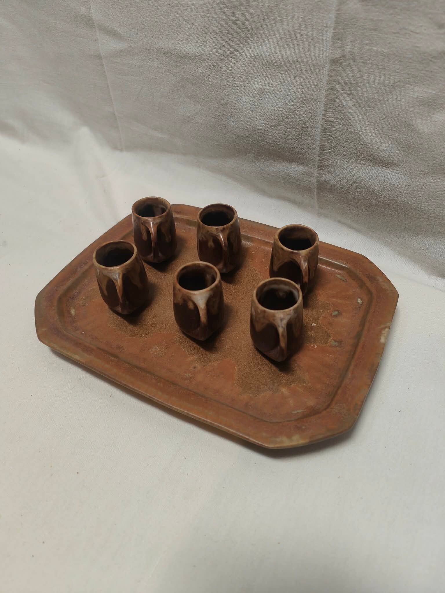 Service à liqueur Denbac 191 en grès