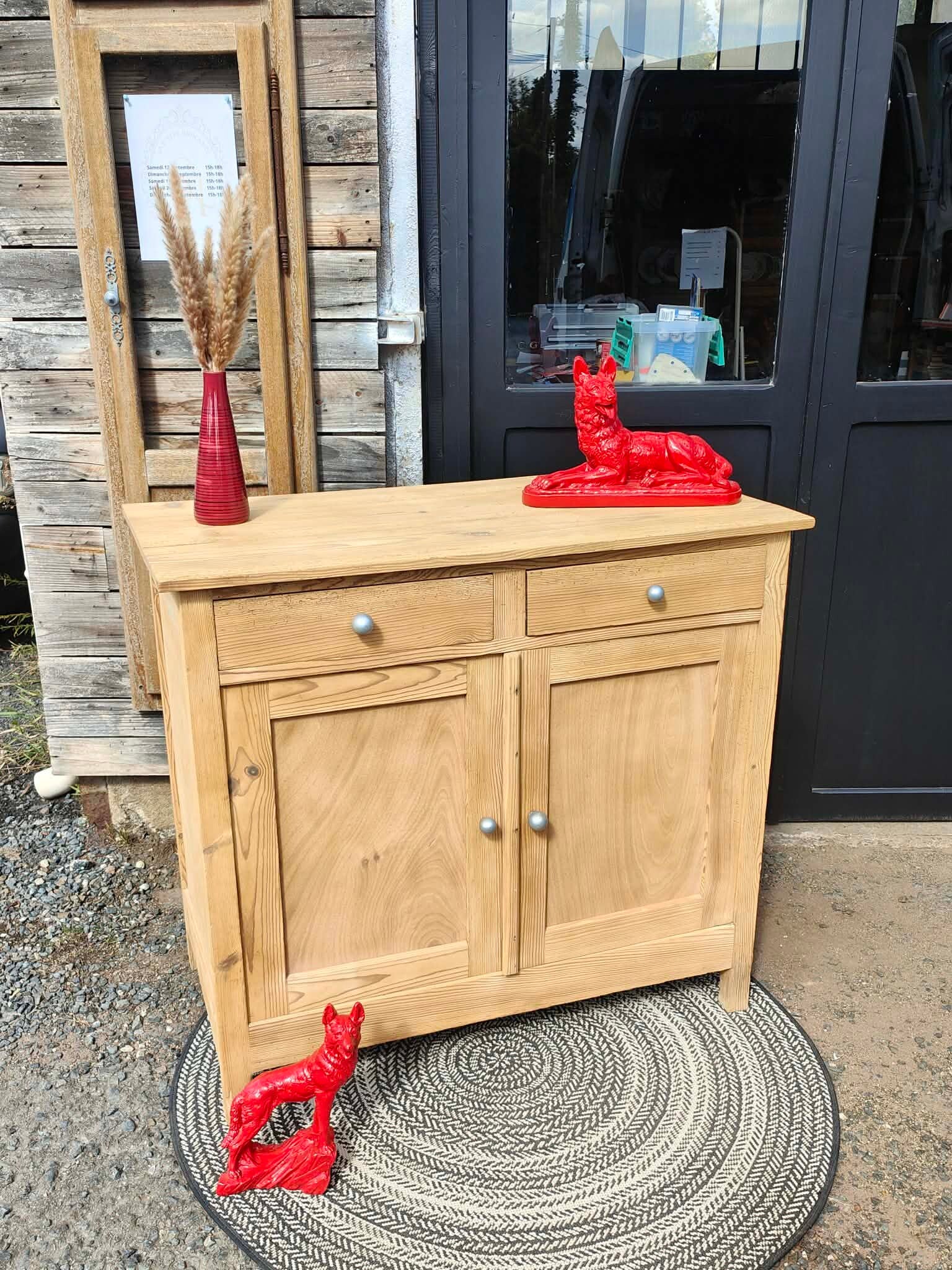Buffet bas aérogommé