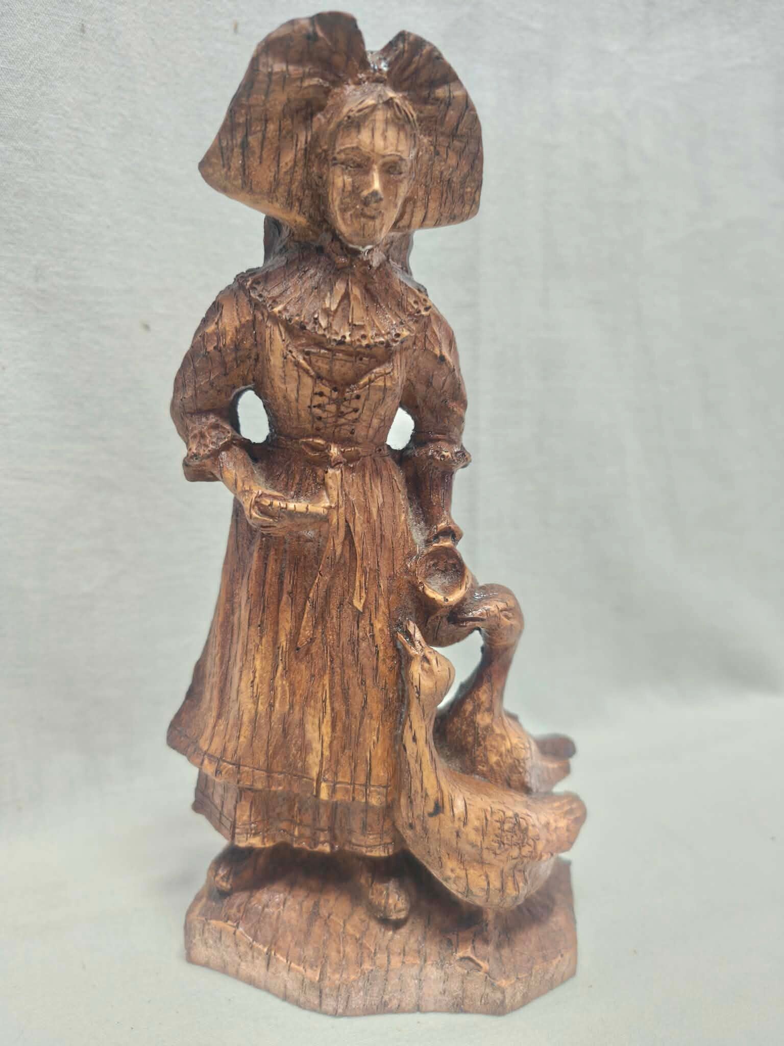 Figurine bois alsacienne