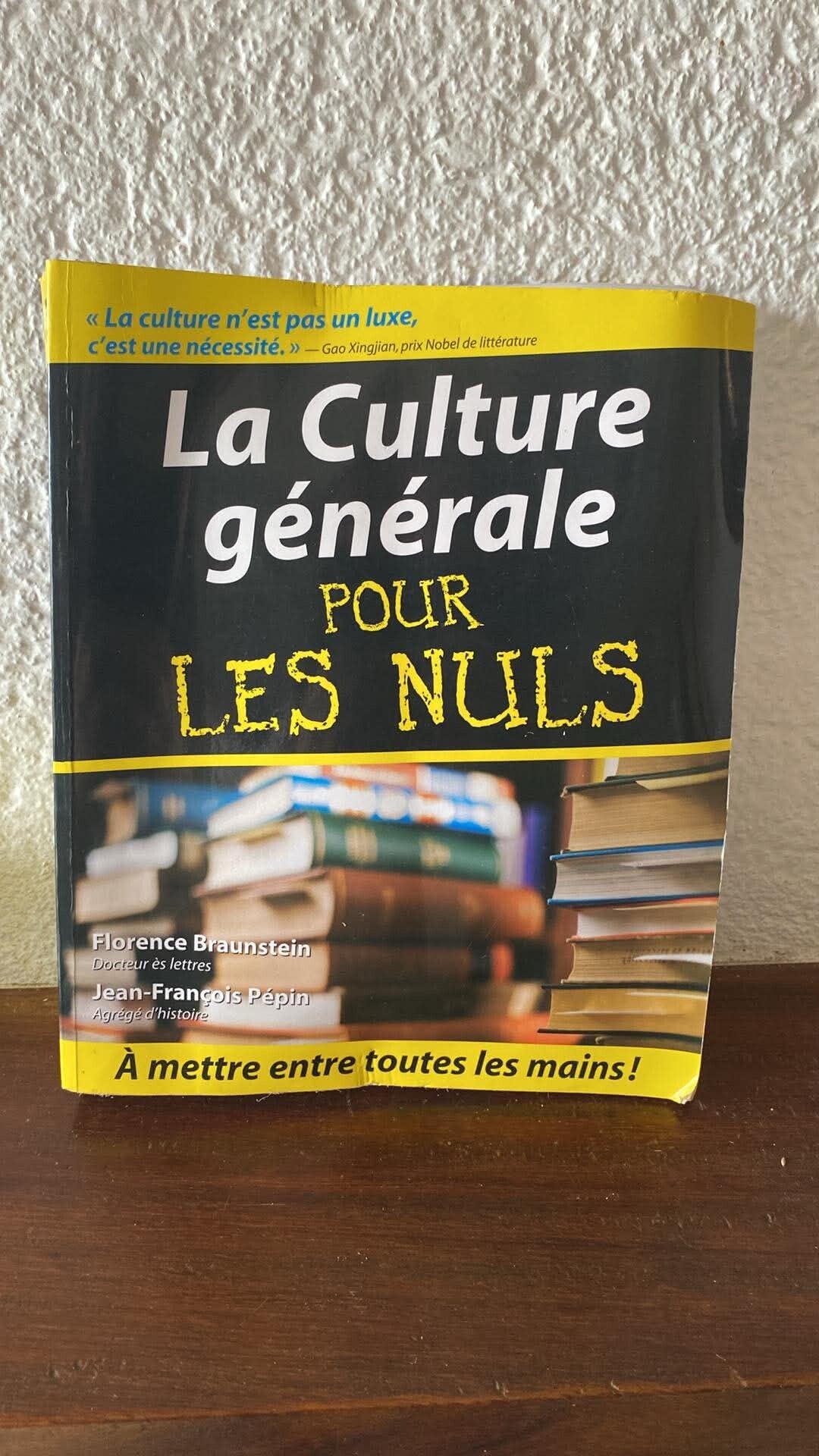 La Culture générale pour les Nuls - Florence Braunstein & Jean-François Pépin