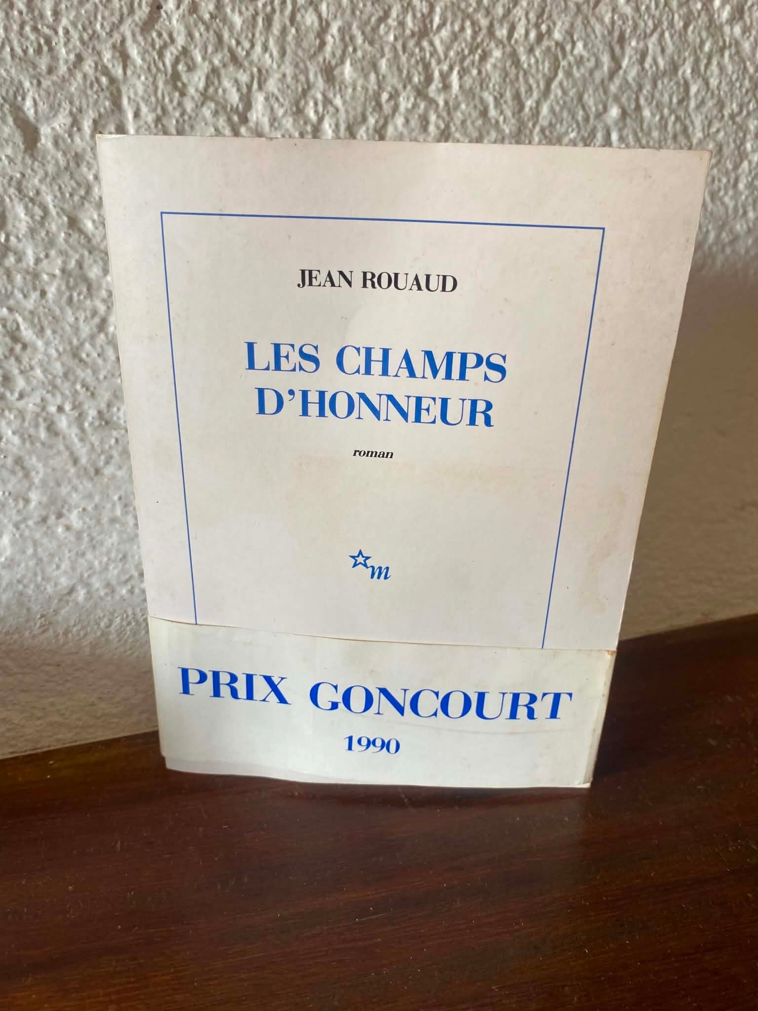 Les Champs d'honneur - Jean Rouaud