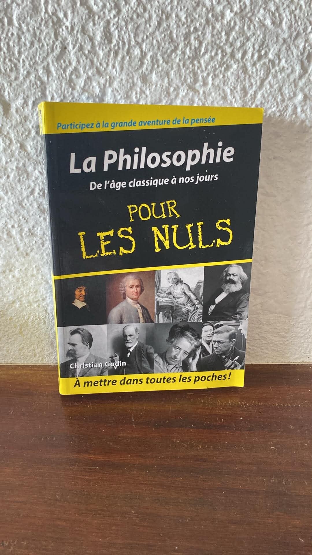 La Philosophie pour les Nuls – De l'âge classique à nos jours - Christian Godin