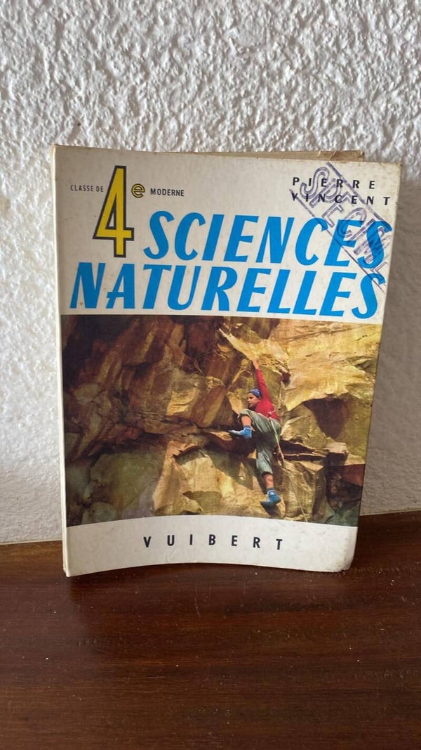 Sciences Naturelles – Classe de 4e - Pierre Vincent