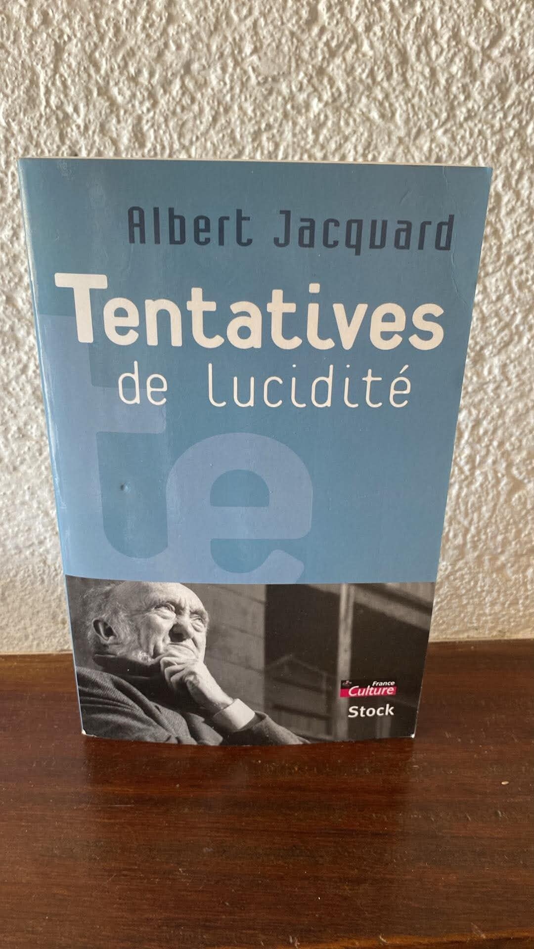 Tentatives de lucidité - Albert Jacquard