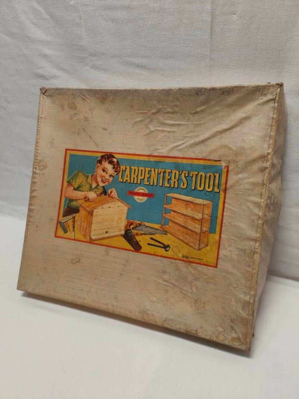 Coffret jeu charpentier - année 1950