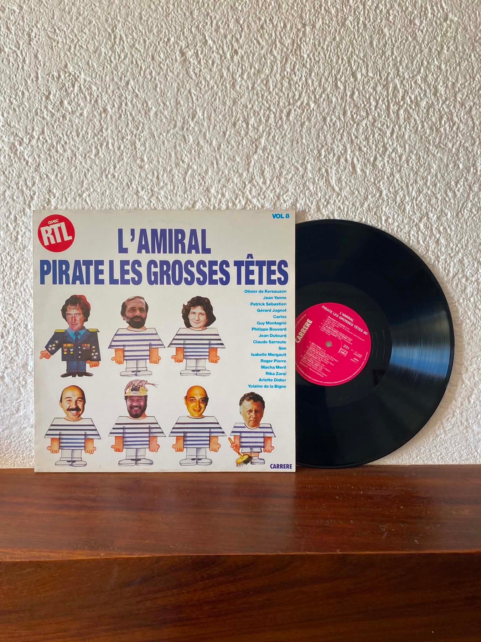 L'Amiral Pirate Les Grosses Têtes – Vol. 8 (avec RTL)