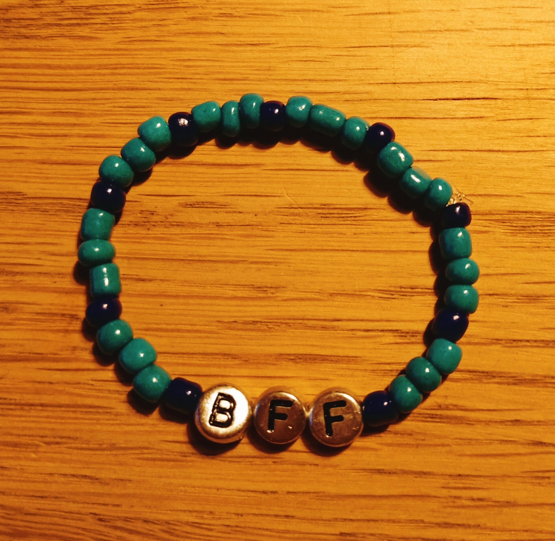 Kinderarmbandje BFF, blauw