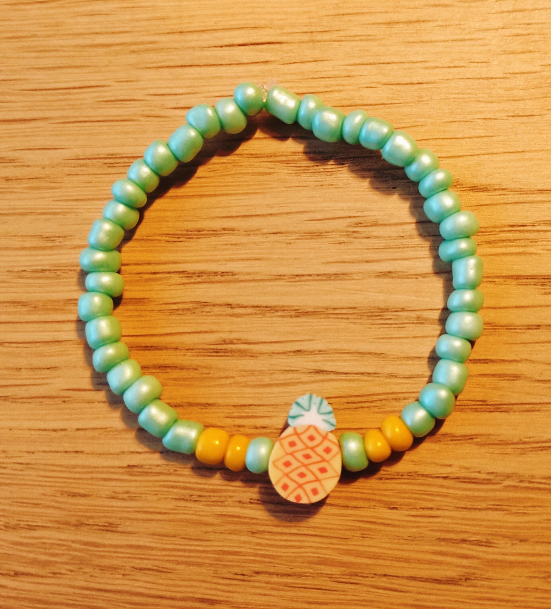 Kinderarmbandje, ananas 🍍
