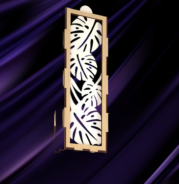 Leaf Sliding Lid Box