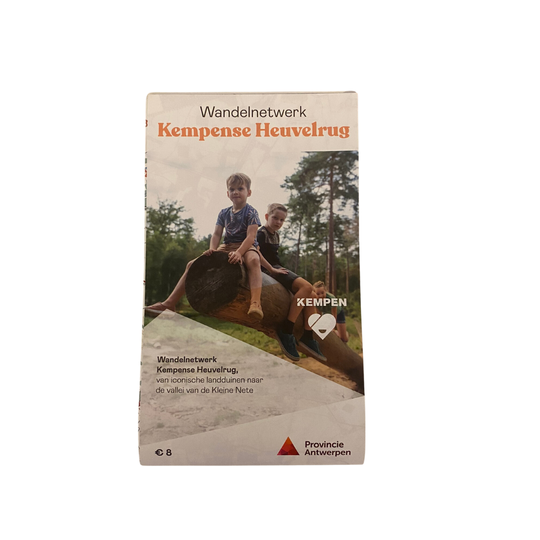 wandelkaart Kempense Heuvelrug