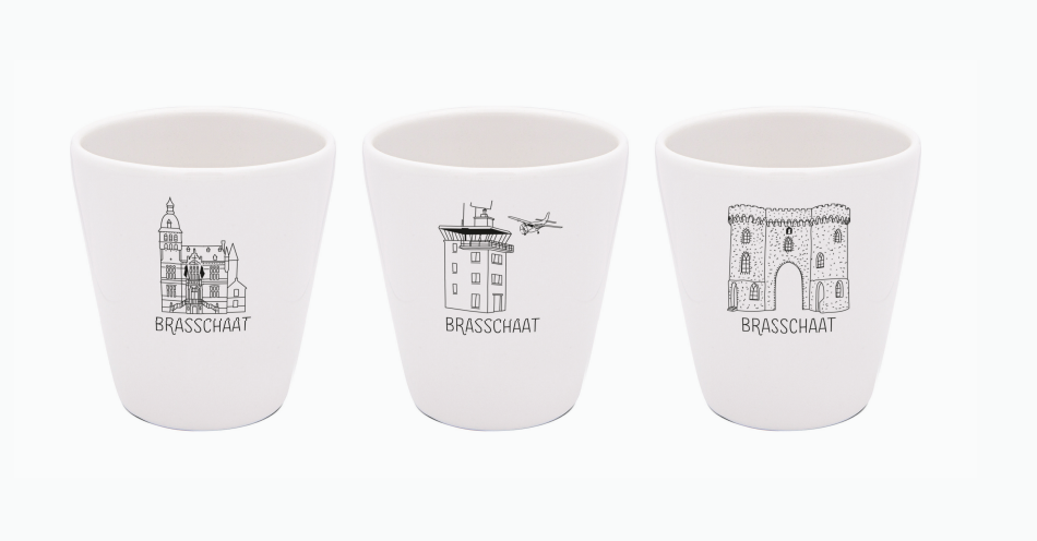 Koffiemokken - set van 3 stuks