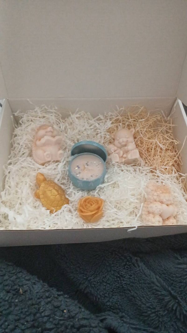 coffret bougie savon
