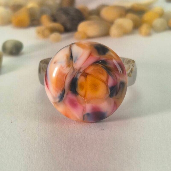 Glastop S voor wisselsysteem rose/perzikroze/wit/donkerblauw