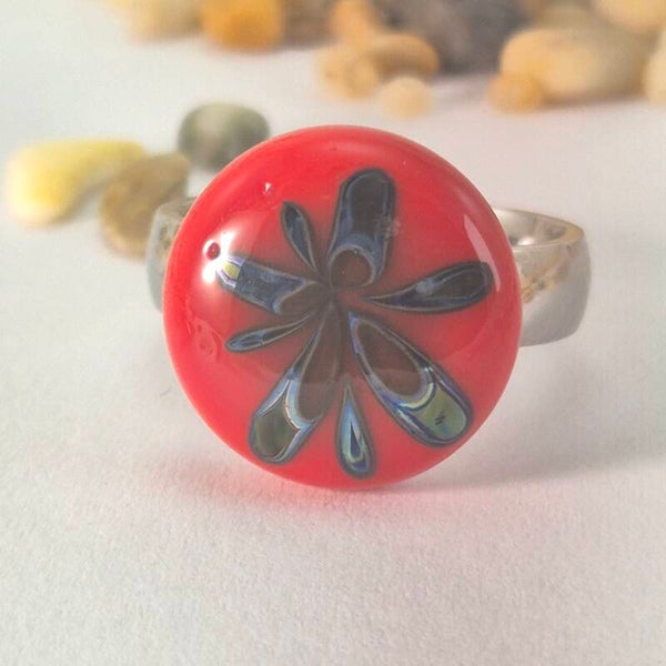 Glastop S voor wisselsysteem rood/donkerblauw