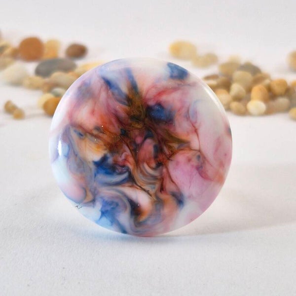 Glastop XXL wit/roze/blauw/amber