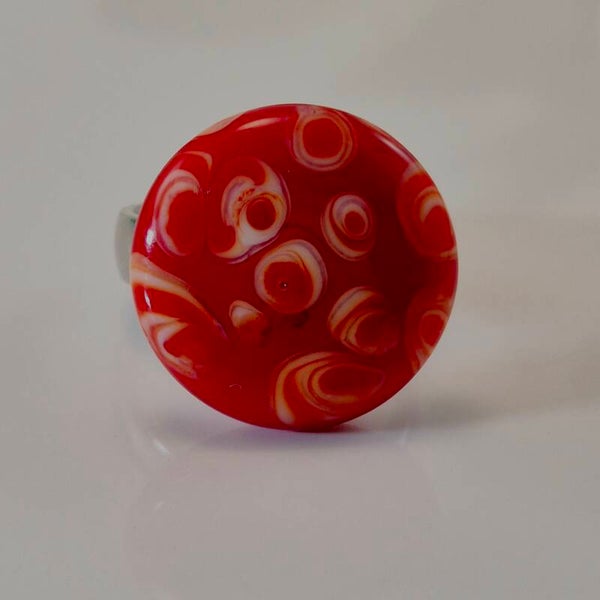 Glastop M - rood-oranje-wit