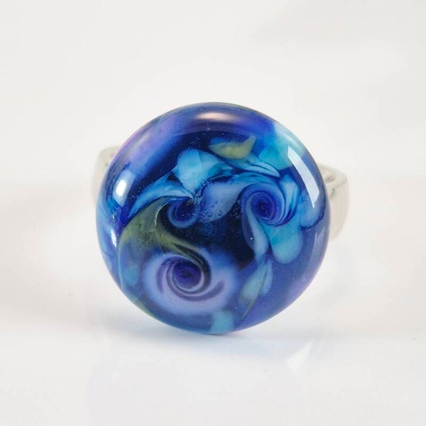 Glastop M - blauw-turquoise-zachtgroen