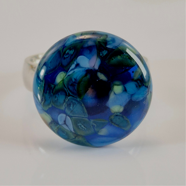 Glastop M - blauwtinten-turquoise-groen